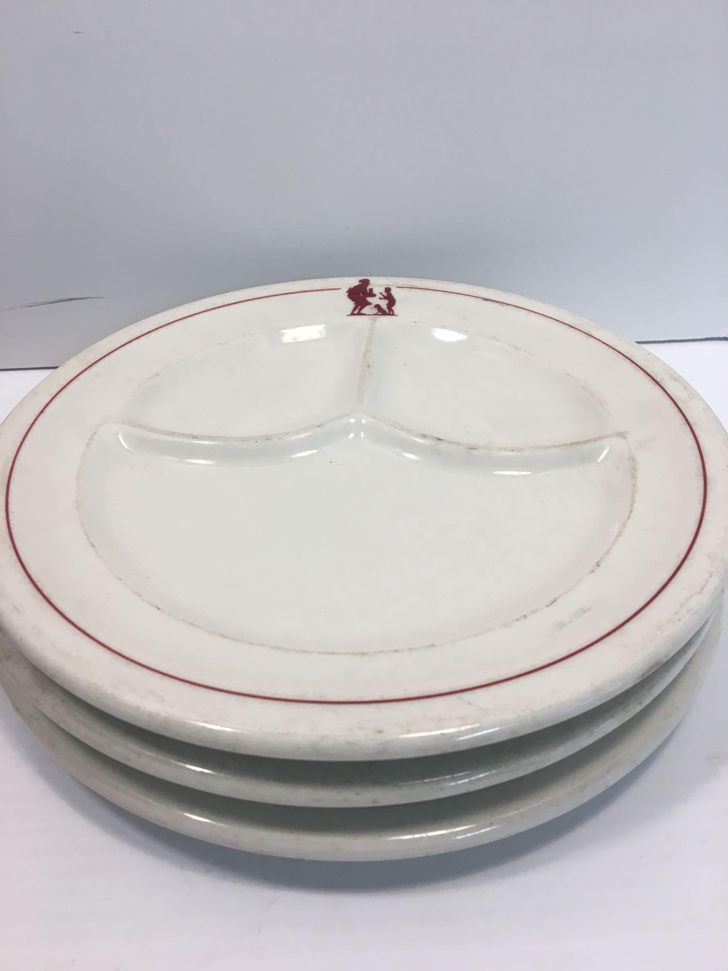 Vintage HOWARD JOHNSON plates