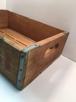 Vintage Pepsi-Cola wooden crate