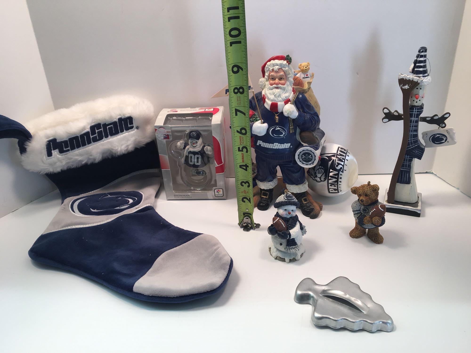 Penn State Christmas decorations