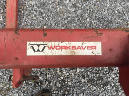 WORKSAVER 3 pt hitch bale fork