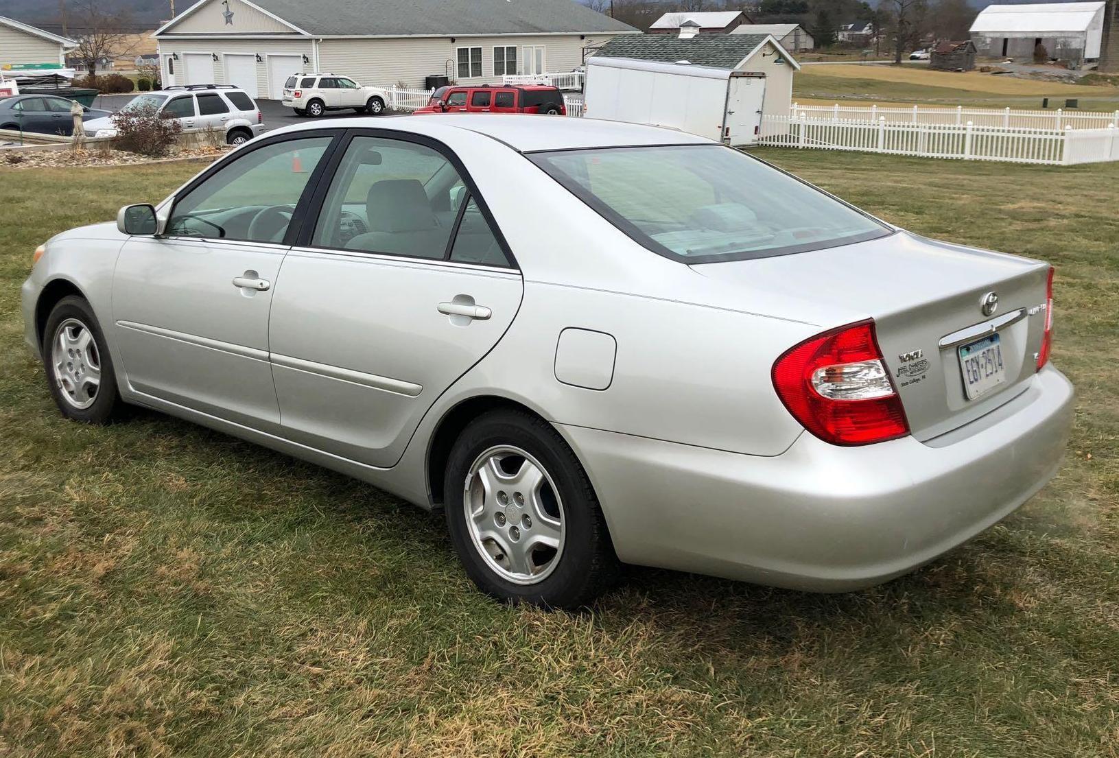 2002 Toyota Camry Passenger Car, VIN # 4T1BF30K12U531645