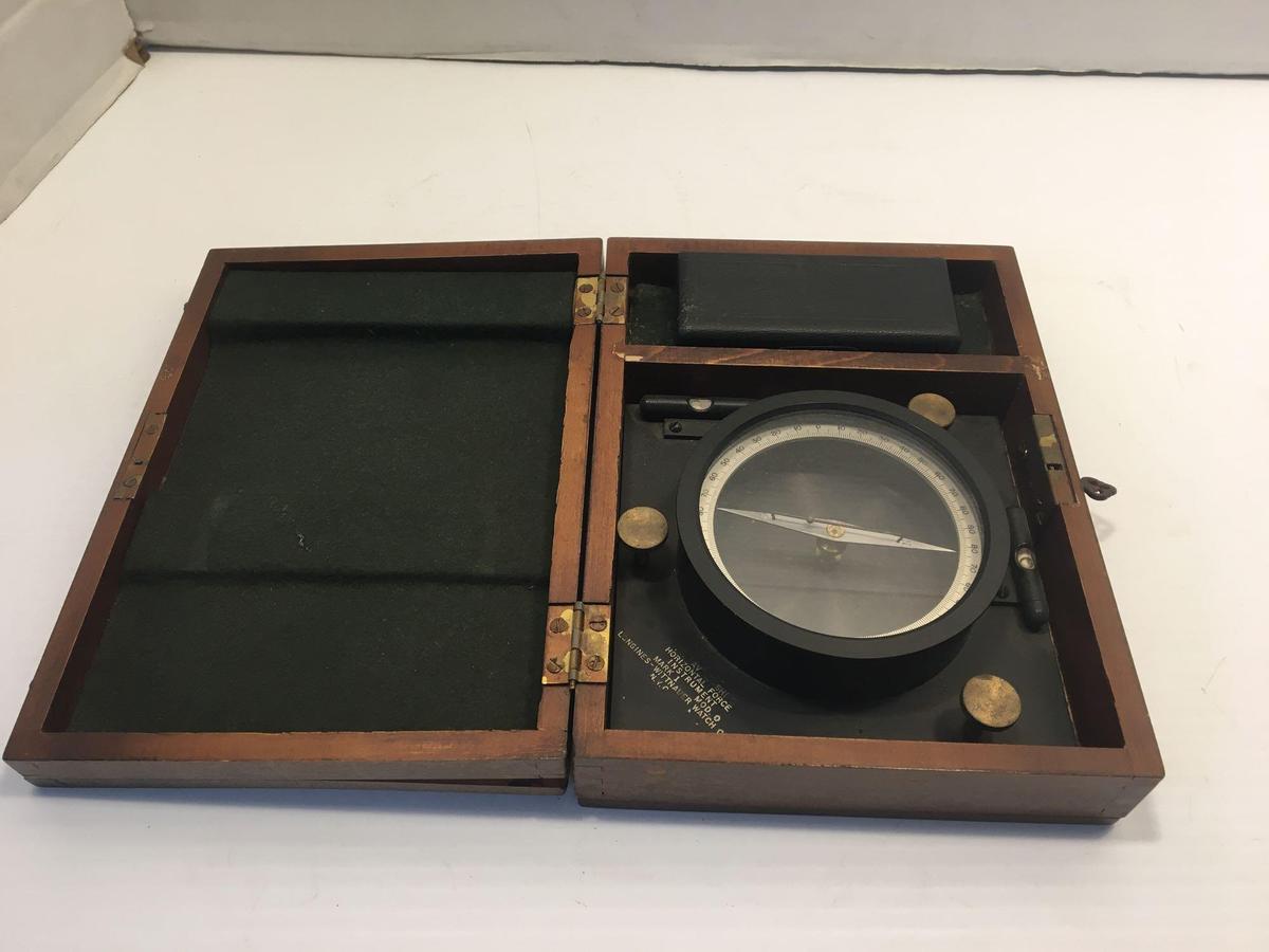 Circa WWII U.S.NAVY-BUREAU OF SHIPS, Horizontal Force Instrument