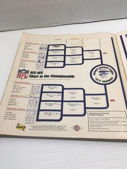 Vintage 1972 NFL Word and Picture Album