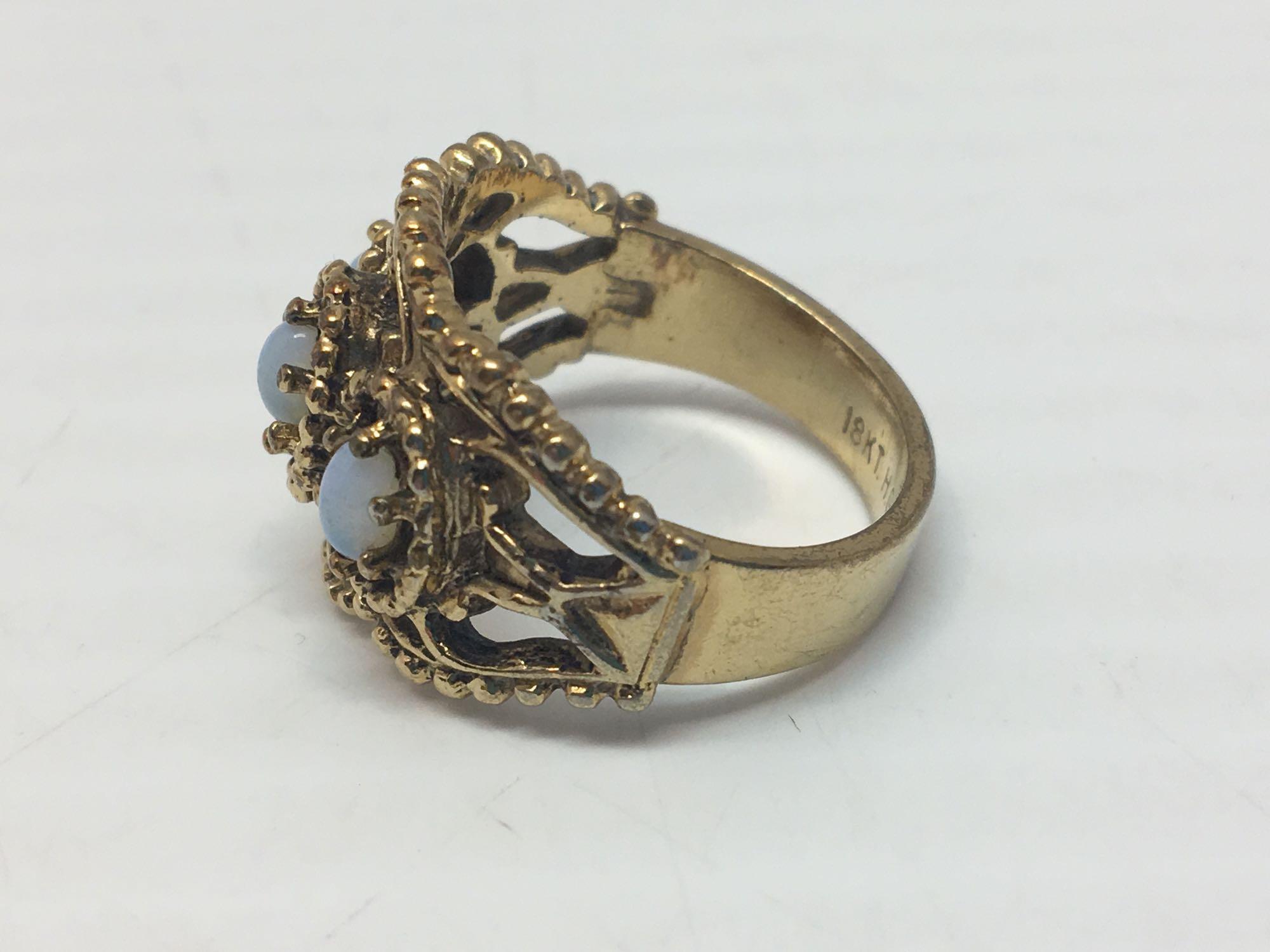 Women's ring(marked 18KT HGE)