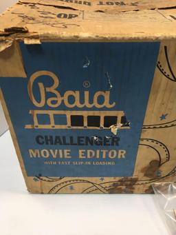 Vintage BAIA CHALLENGER movie editor/original box