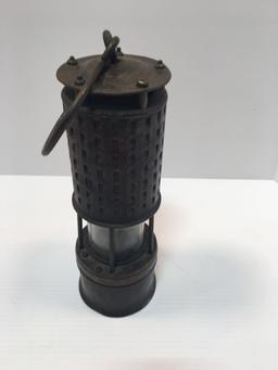 Vintage PERMMISBLE miners safety lamp