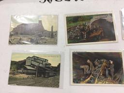 Vintage mining themed postcards (approximately 45)