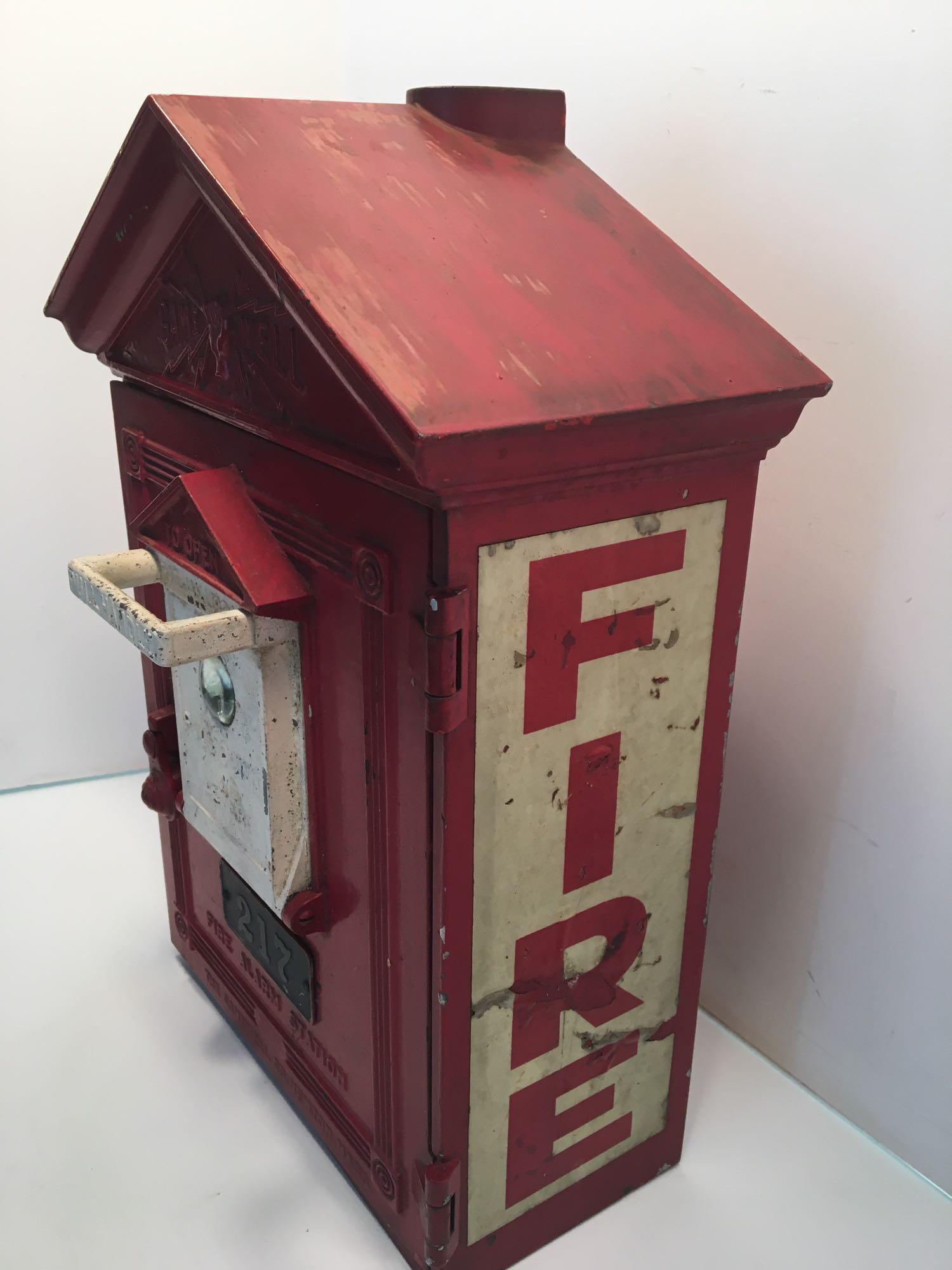 Vintage GAMEWELL Fire Alarm box(no key)