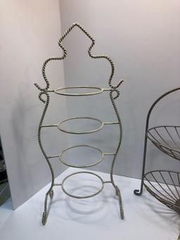 Wrought iron plant stand,centerpiece stand,wall hanging stand