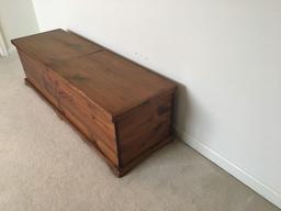 Wooden toy box(contents not included)