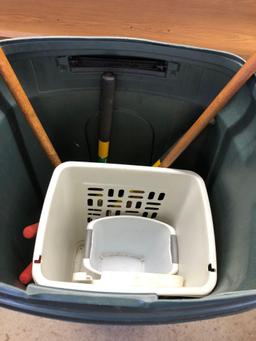 Plastic garbage can,trash can,laundry basket,hoe, cultivator,pruner,hedge trimmer