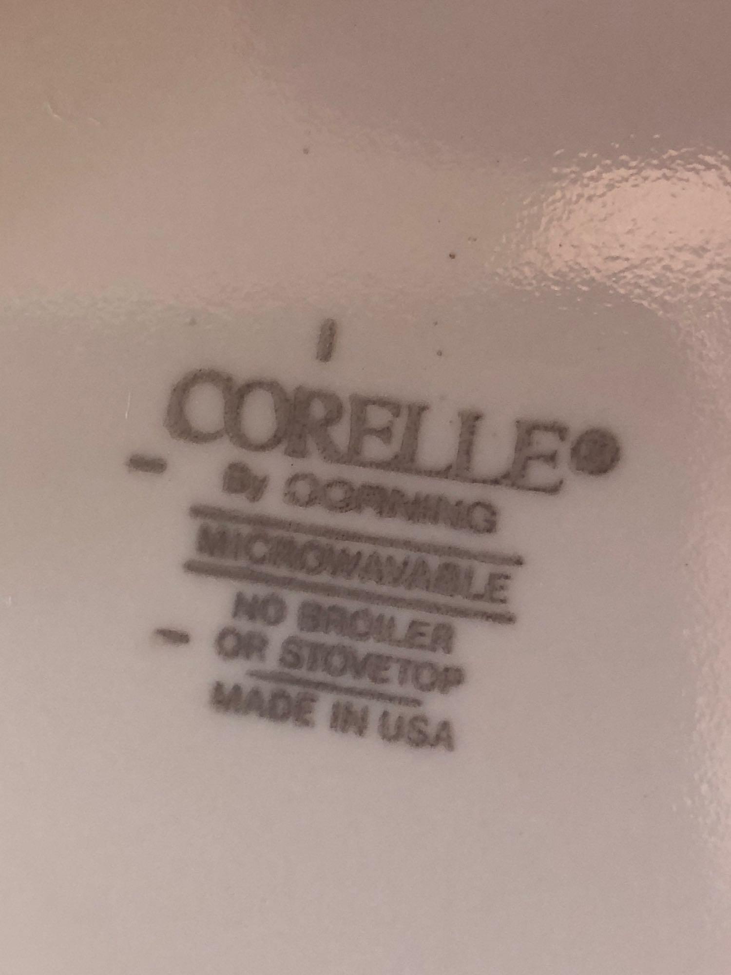 CORELLE Dish set,stemware glasses