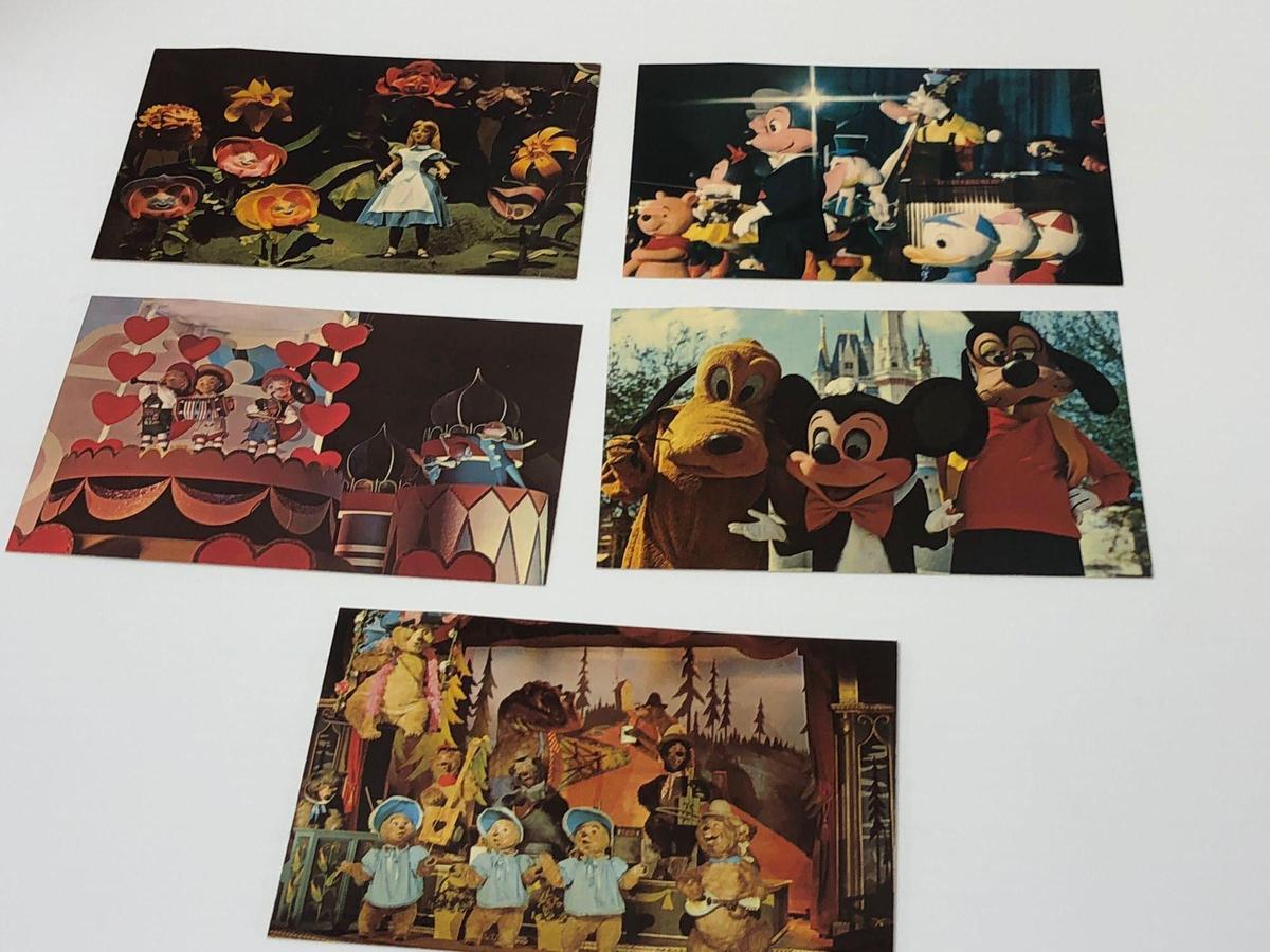 Vintage WALT DISNEY postcards