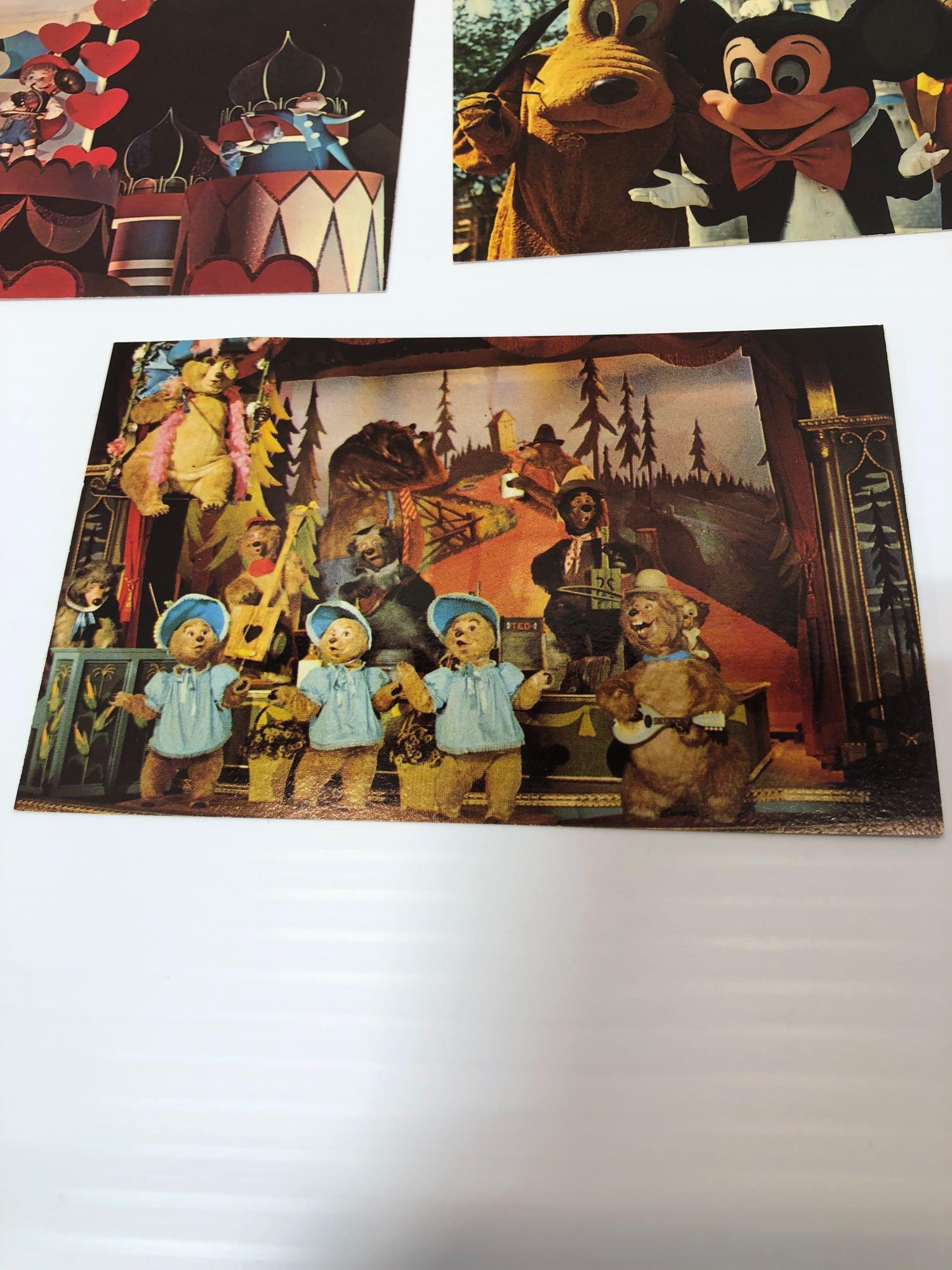 Vintage WALT DISNEY postcards