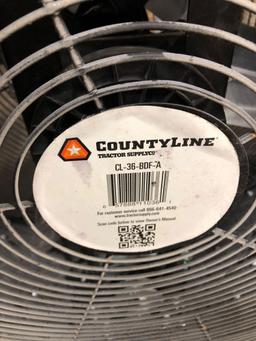 COUNTY LINE(Tractor Supply) 36" barrel fan