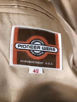 PIONEER WEAR leather jacket(size 42)