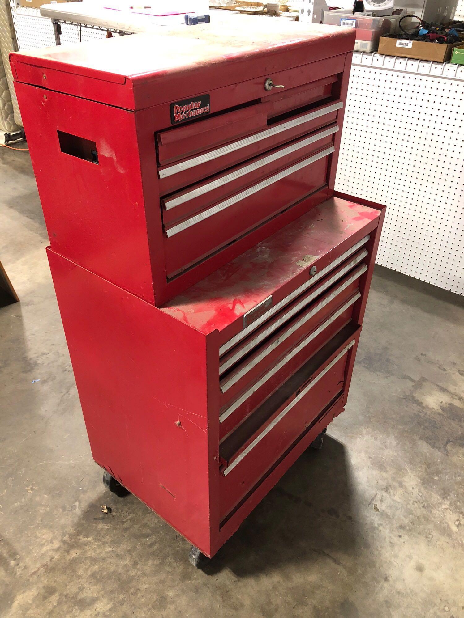 POPULAR MECHANICS rolling toolbox