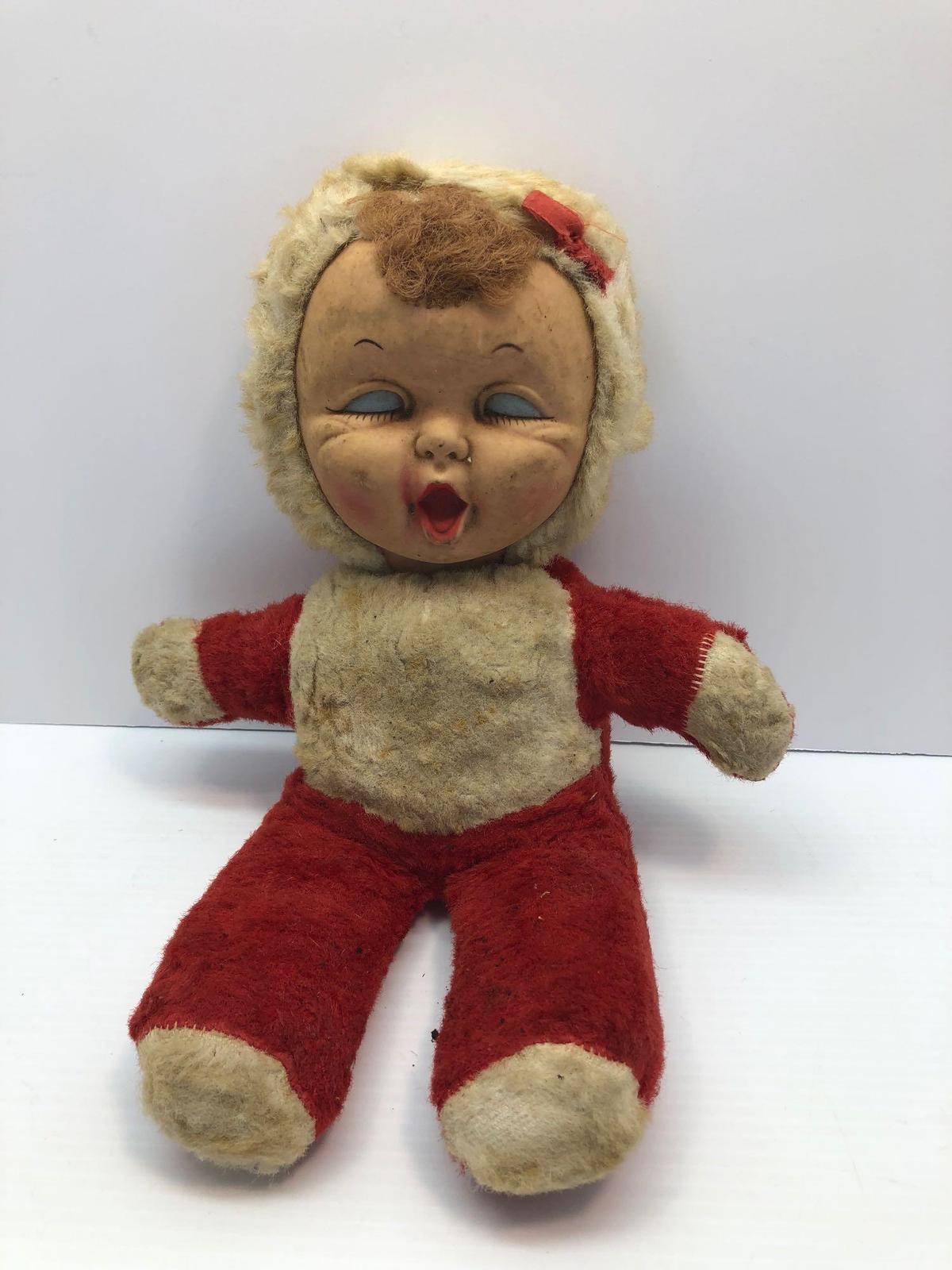 Vintage Santa baby doll