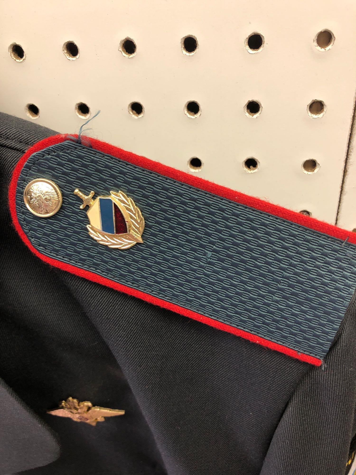 Vintage SOVIET UNION POLICE uniform/hat