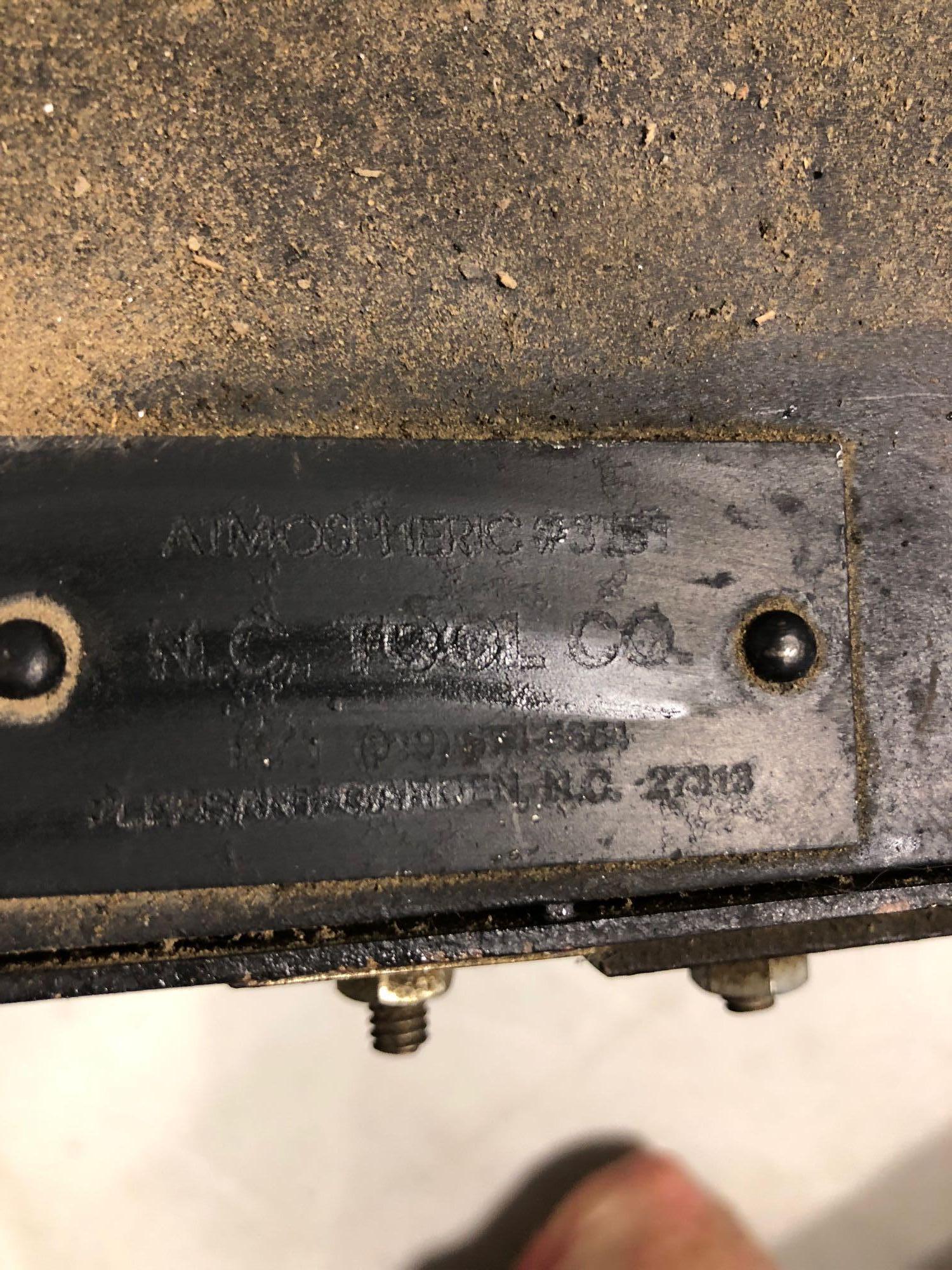 N C TOOL CO Whisper gas forge