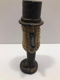 Vintage cast iron MR PEANUT figure/bank