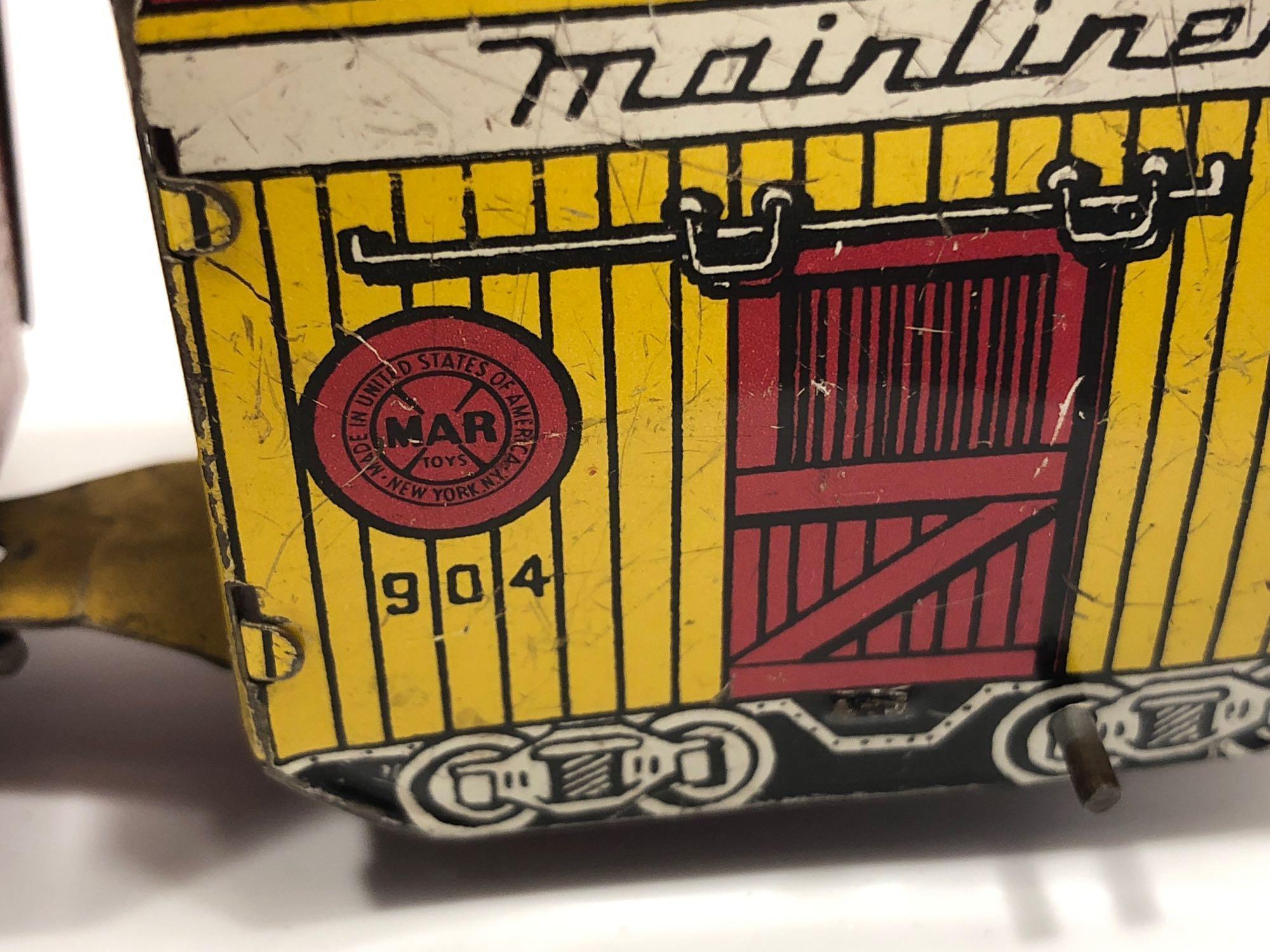 Vintage MARX MAINLINER tin/litho train