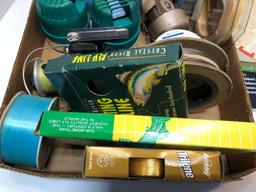 Fishing supplies(fishing line,scale,2 reels,stringer,more)