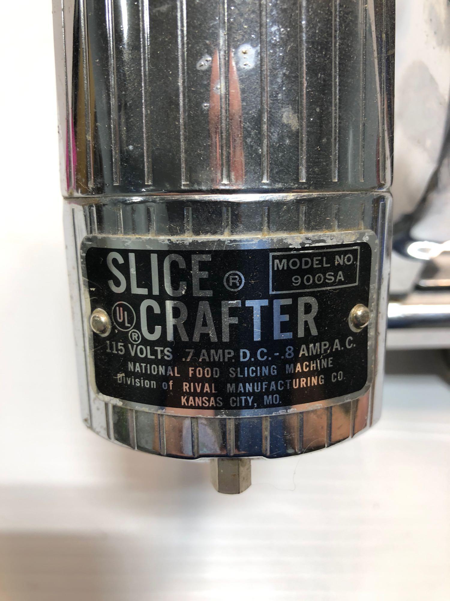 Vintage SLICE CRAFTER(model 900SA) meat slicer