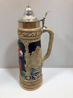 Stoneware beer stein(Germany)