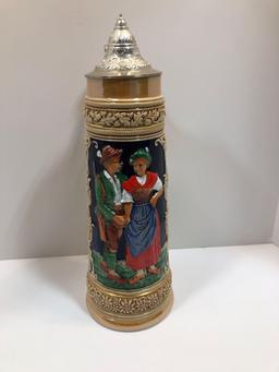 Stoneware beer stein(Germany)