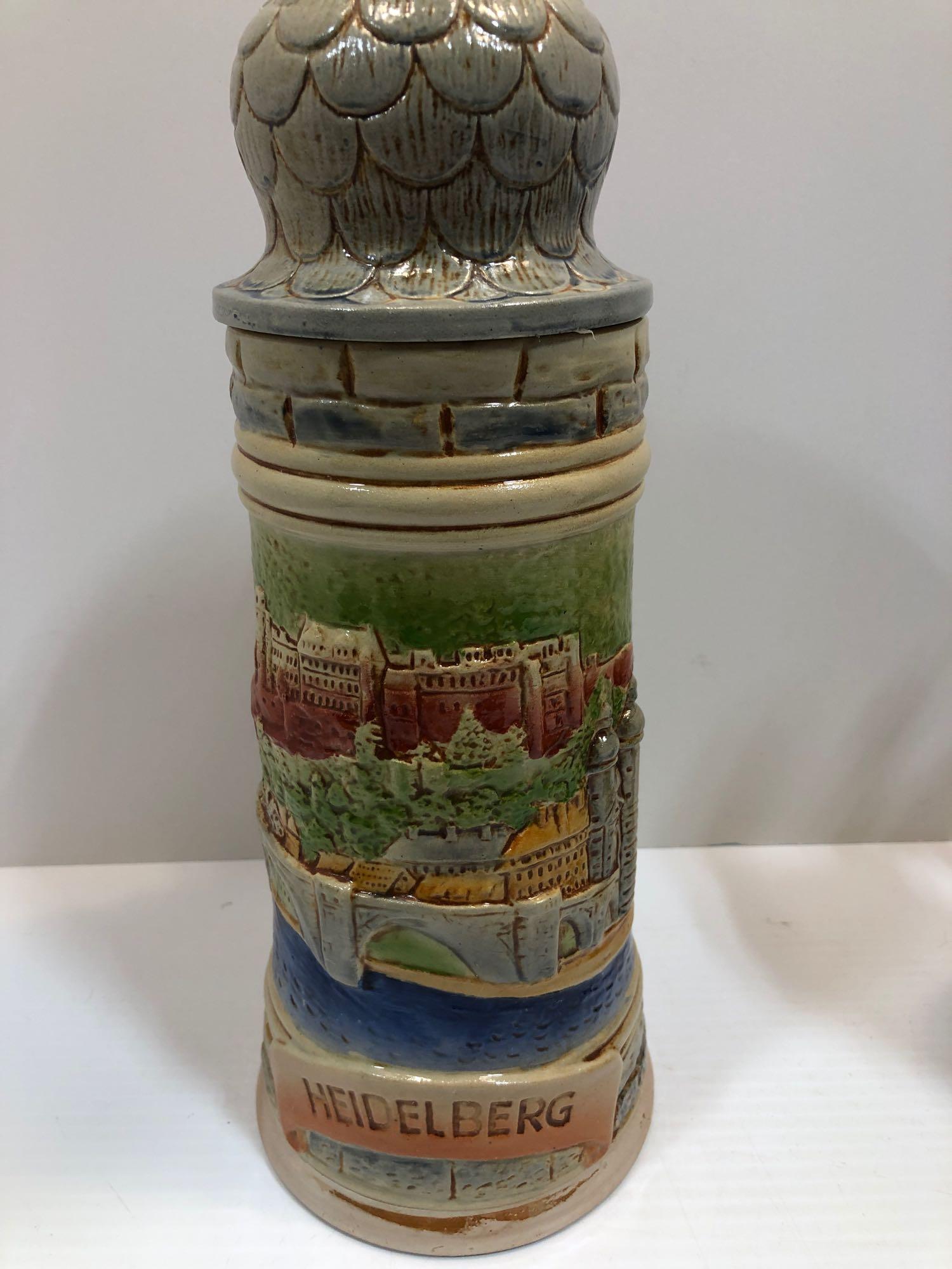 2- vintage German beer steins