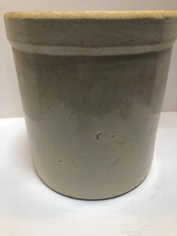 Robinson Ransbottom Pottery Stoneware Crock Blue 3 Gallon Crown U.S.A