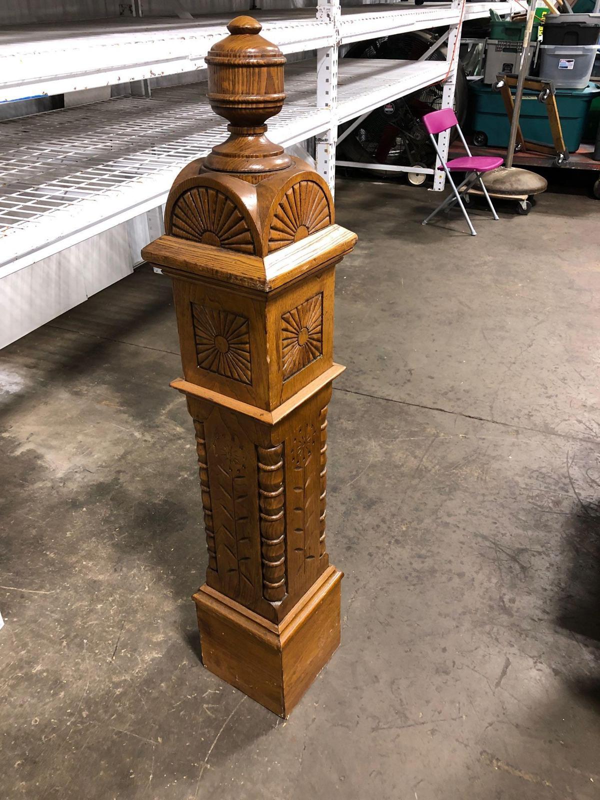 Decorative box Newel post