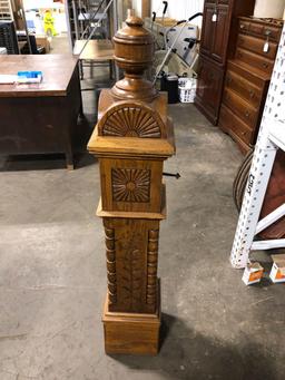 Decorative box Newel post