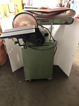 Central Machinery 120 VAC Combination Sander