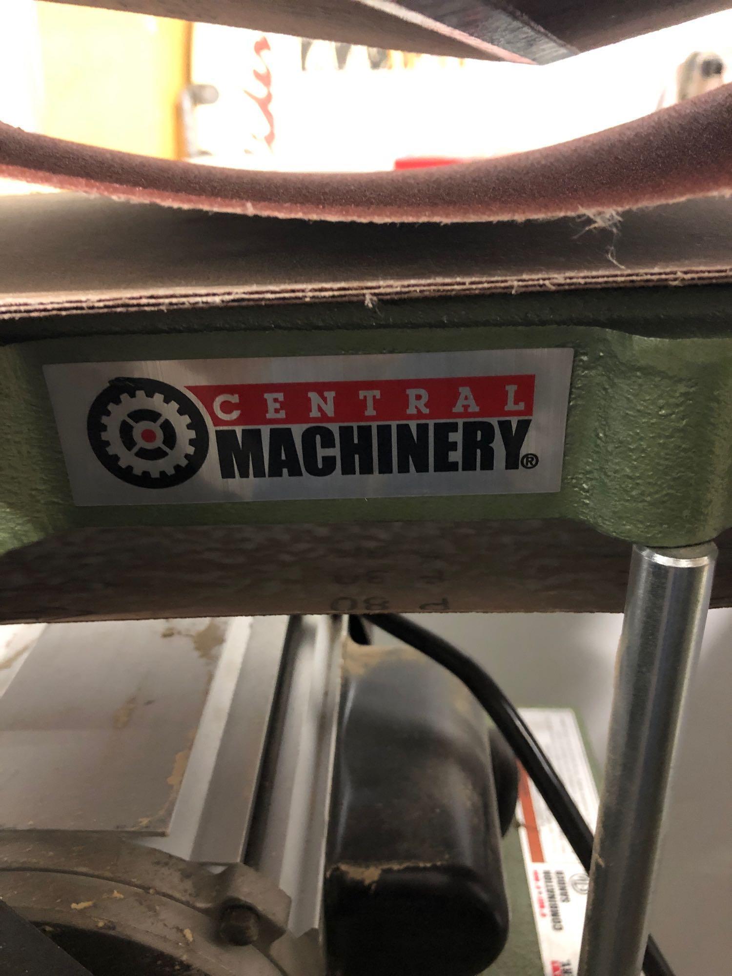 Central Machinery 120 VAC Combination Sander