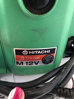 Hitachi 3 1/4 HP M 12V Router