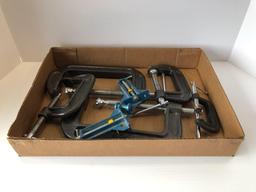 Various clamps