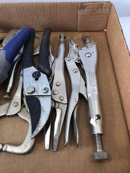 Shears, wrenches, clamps