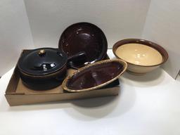 Shlnango China bowl, Hull oven-proof pottery, Mar-Crest stoneware, more