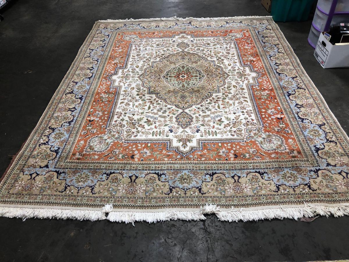 A.A.A. 10'6" x 8'3" Handcrafted rug- Made in Iran No. 42365