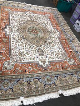 A.A.A. 10'6" x 8'3" Handcrafted rug- Made in Iran No. 42365