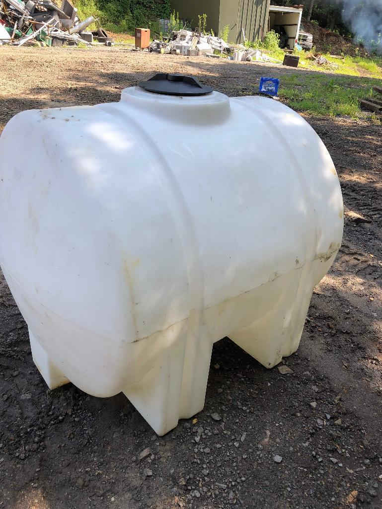 Water tank- some holes have been drilled into the tank