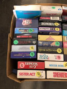 VHS tapes: The Santa Clause, Sister Act, City Slickers, more