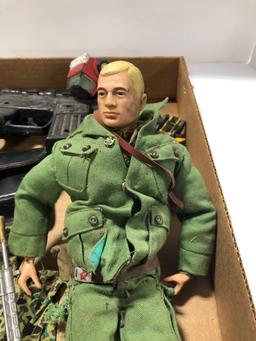 G.I. Joe doll accessories and other vintage toys