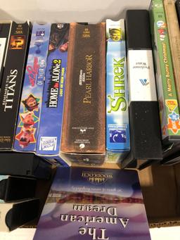 DVD and VHS movies