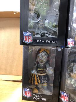 5 NFL Pittsburgh Steele Team Gnomes