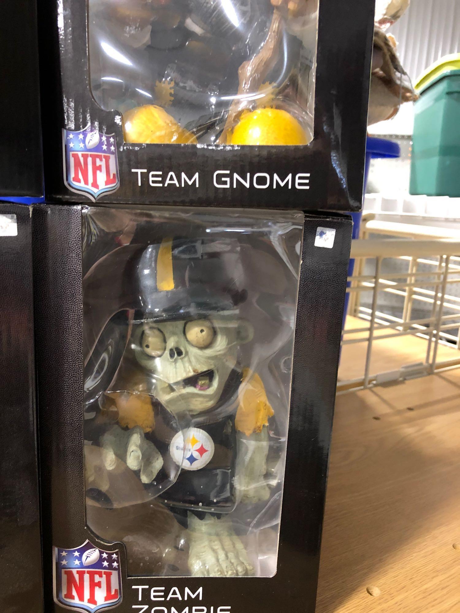 5 NFL Pittsburgh Steele Team Gnomes