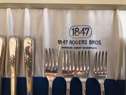 1847 Rodgers BothersSilverplated Set of Flatware