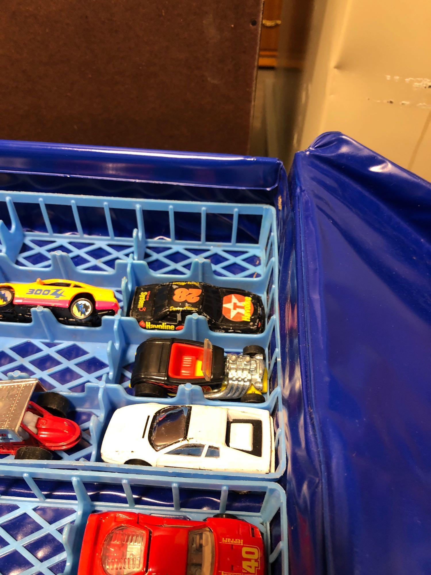 Matchbox Cars / Cases & a display case